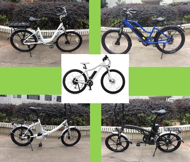 bike models collage