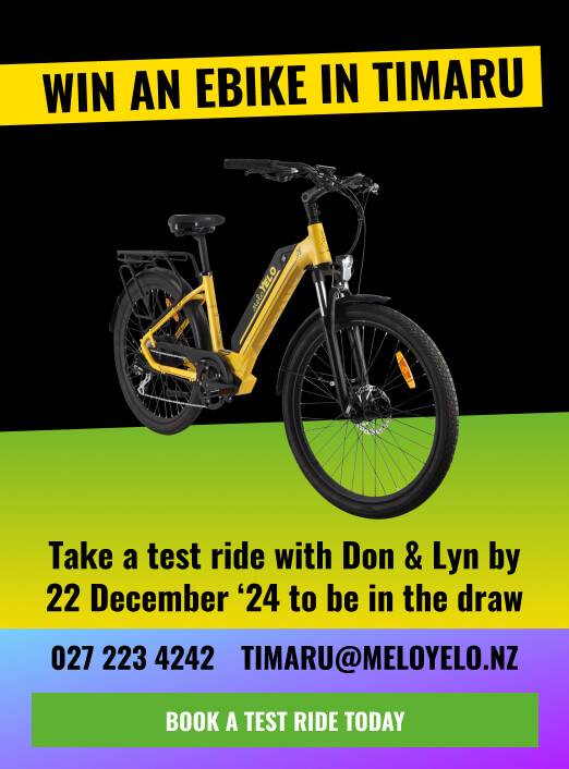 Win an eBike in Timaru