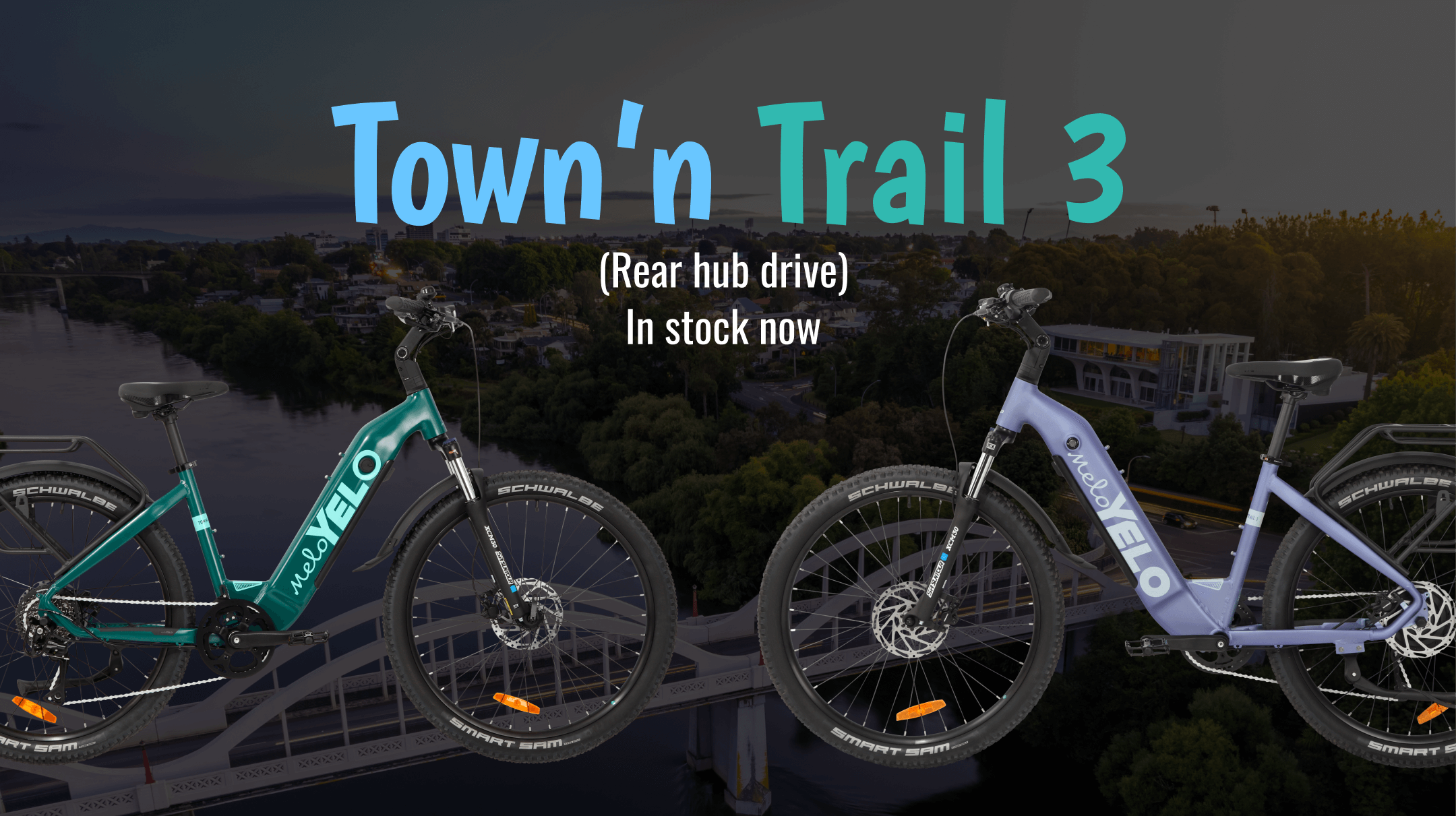 Town'n Trail 3 (Rear hub drive) in stock now