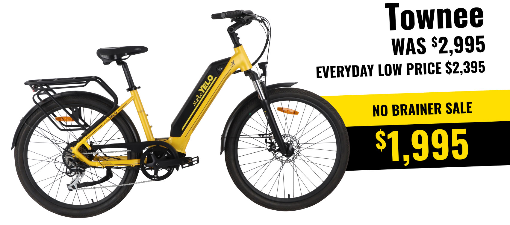 Townee No Brainer eBike Sale - now $1,995