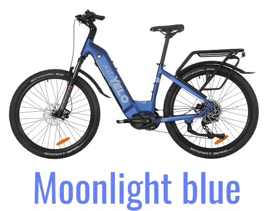 Ascent 3 Electric Bike - Moonlight blue
