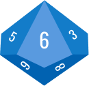 D10 Dice 6